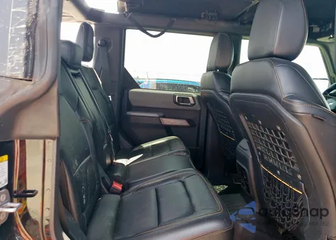 2021 Ford Bronco Base from USA, damaged, VIN 1FMEE5DP4MLA95366